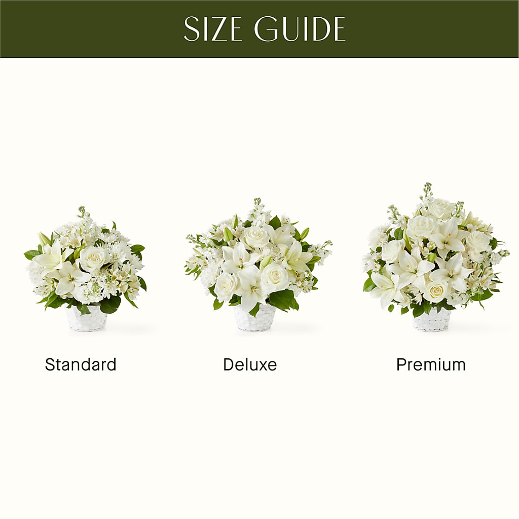 Peaceful Reflections Arrangement –  Flowers By Us, Grand Forks ND