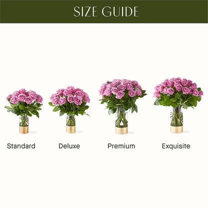 Secret Admirer Lavender Rose Bouquet –  Flowers By Us, Grand Forks ND