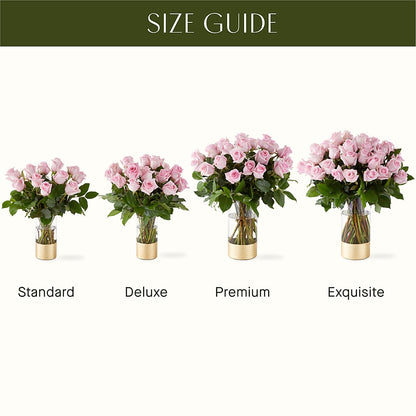 Picture Perfect Pink Rose Bouquet –  Flowers By Us, Grand Forks ND