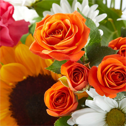 Sun-drenched Blooms Bouquet –  Flowers By Us, Grand Forks ND