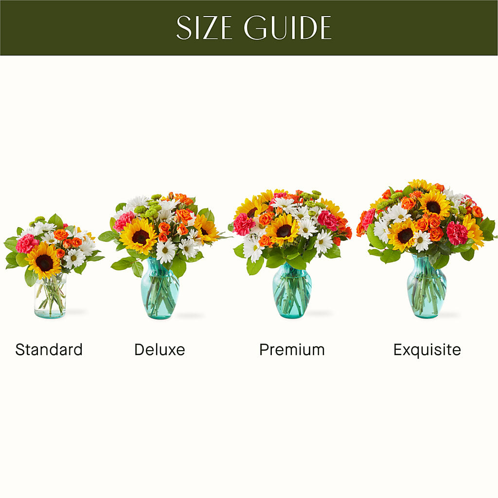 Sun-drenched Blooms Bouquet –  Flowers By Us, Grand Forks ND