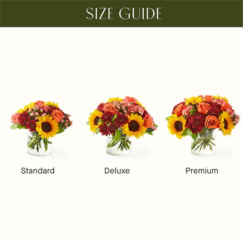 September Sunset Bouquet –  Flowers By Us, Grand Forks ND