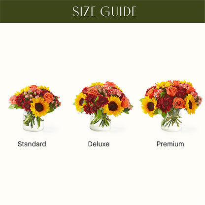 September Sunset Bouquet –  Flowers By Us, Grand Forks ND