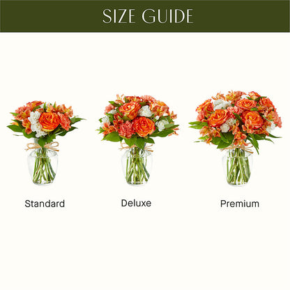 Apricot Glow Bouquet –  Flowers By Us, Grand Forks ND