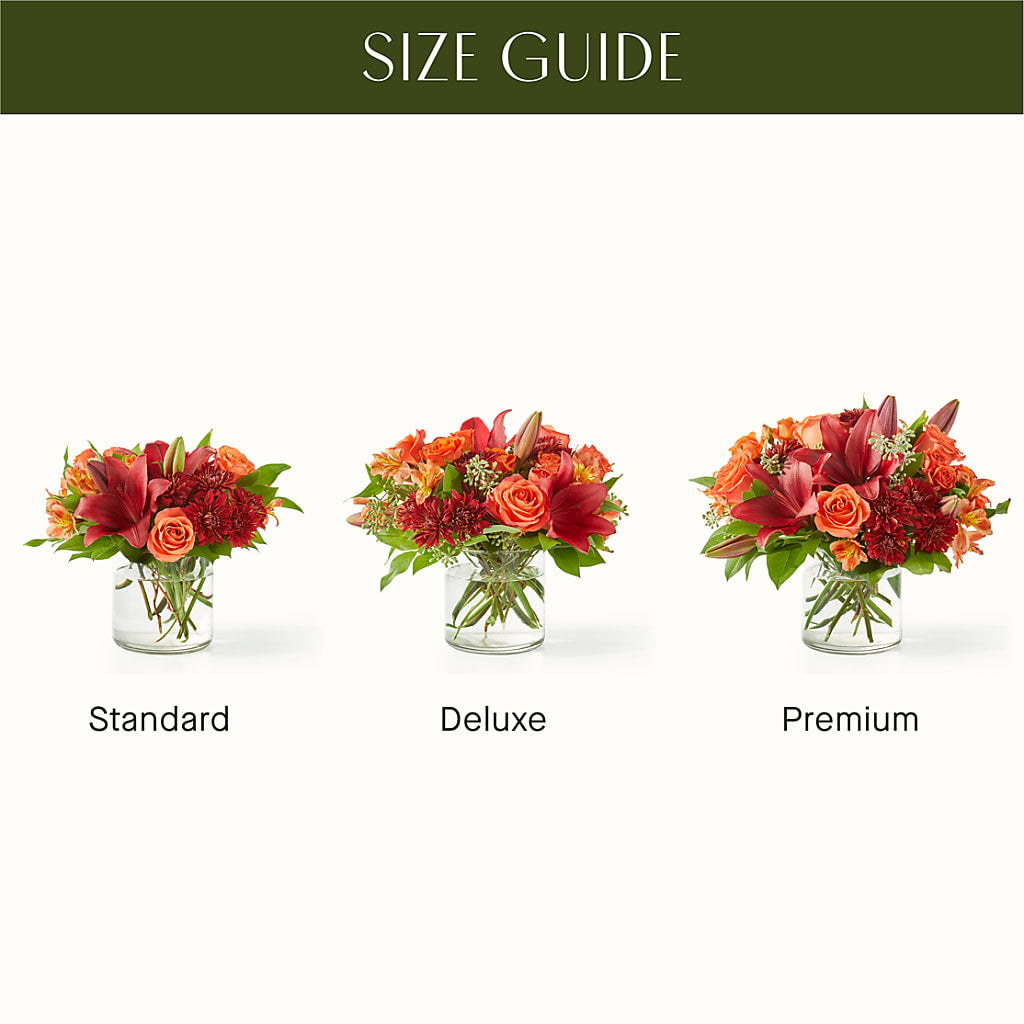 Crimson Leaves Bouquet –  Flowers By Us, Grand Forks ND