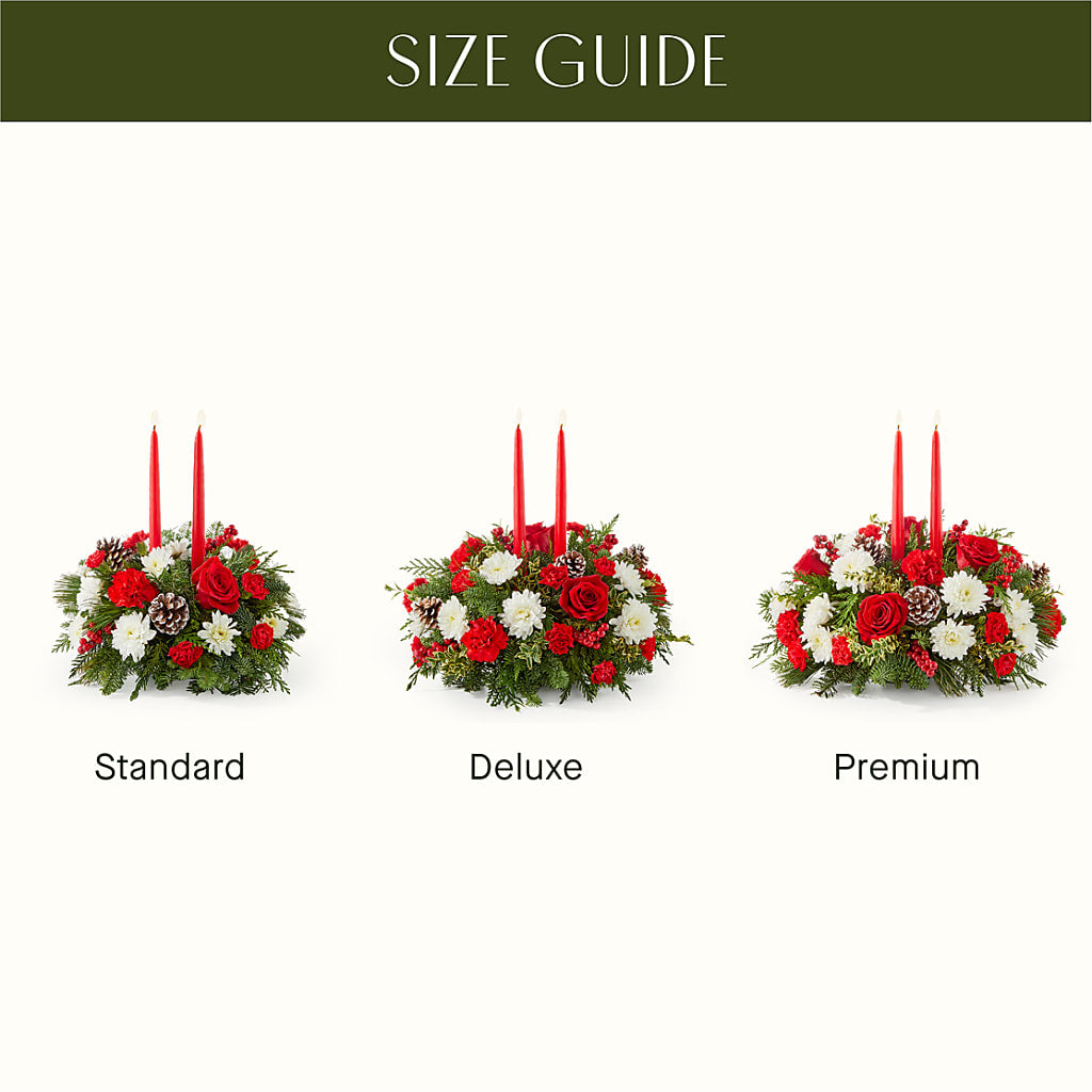 Holiday Soiree Centerpiece –  Flowers By Us, Grand Forks ND