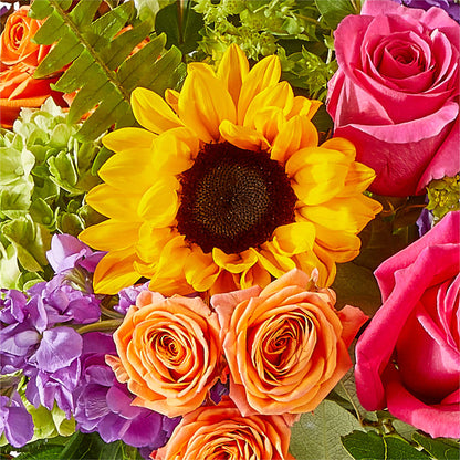 Vibrant Greetings Bouquet –  Flowers By Us, Grand Forks ND