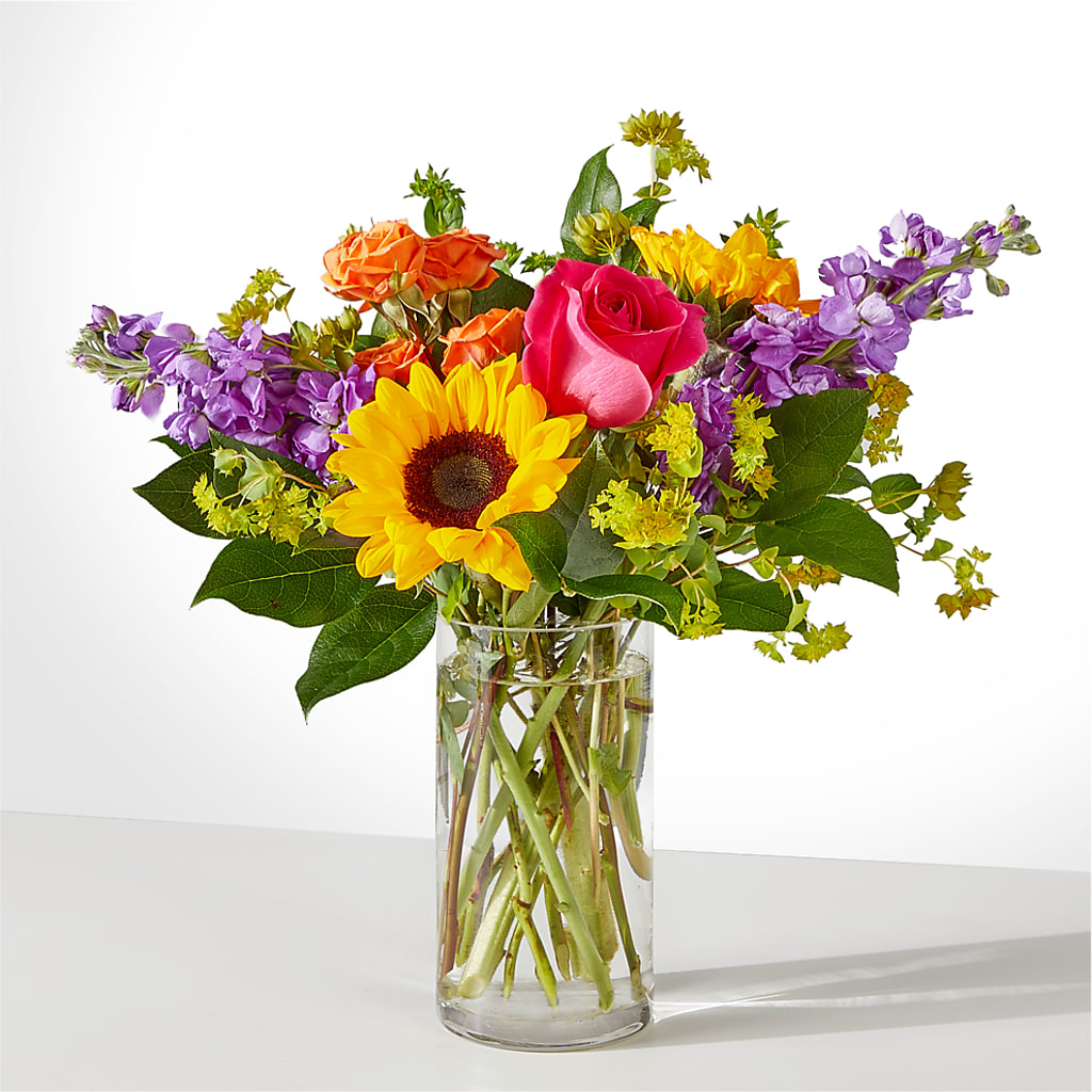 Vibrant Greetings Bouquet –  Flowers By Us, Grand Forks ND