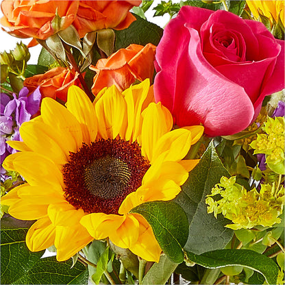 Vibrant Greetings Bouquet –  Flowers By Us, Grand Forks ND