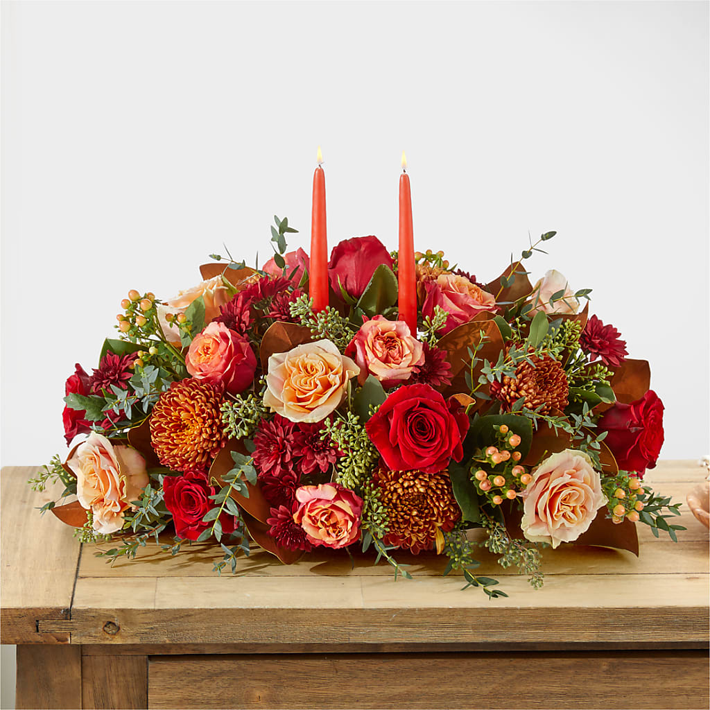 Gather Near Centerpiece –  Flowers By Us, Grand Forks ND