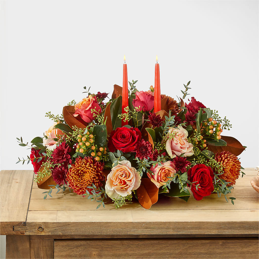 Gather Near Centerpiece –  Flowers By Us, Grand Forks ND