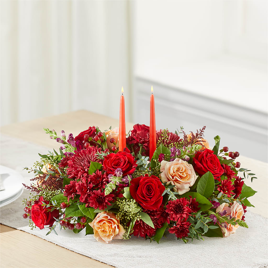 Most Thankful Centerpiece –  Flowers By Us, Grand Forks ND
