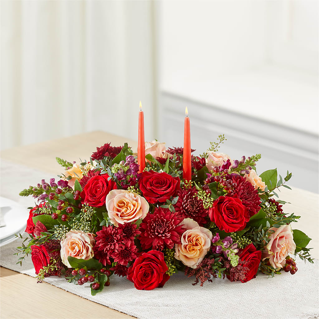 Most Thankful Centerpiece –  Flowers By Us, Grand Forks ND