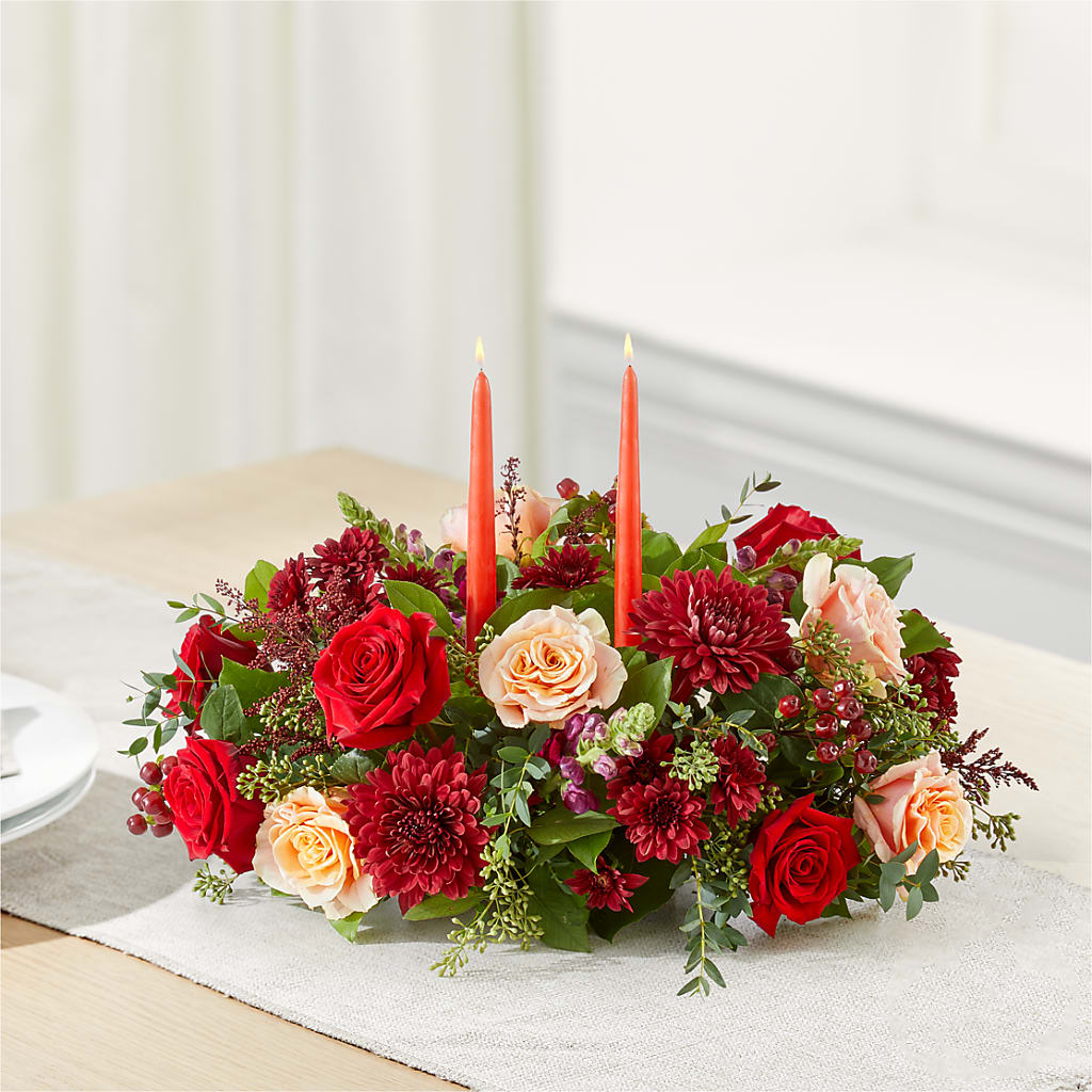 Most Thankful Centerpiece –  Flowers By Us, Grand Forks ND