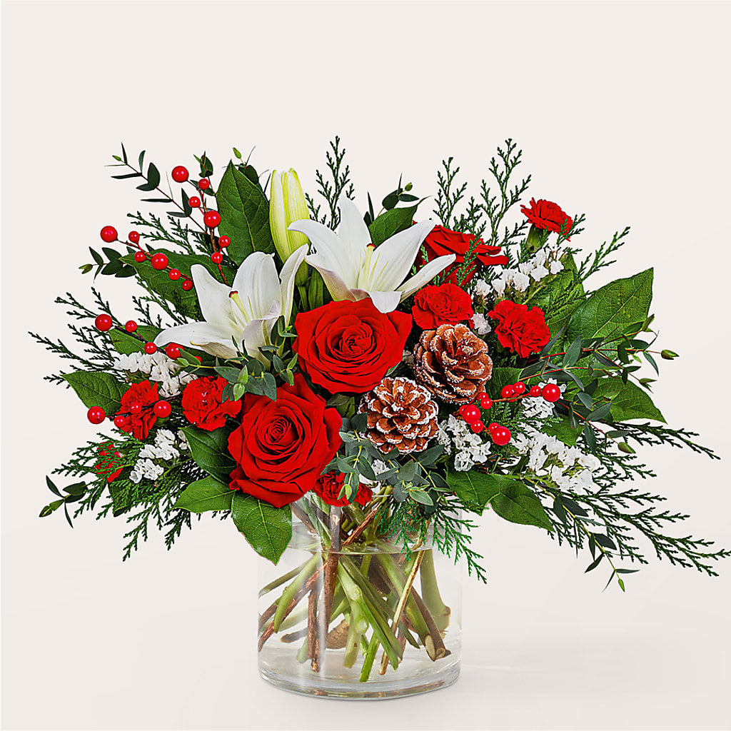 Best in Snow Bouquet –  Flowers By Us, Grand Forks ND