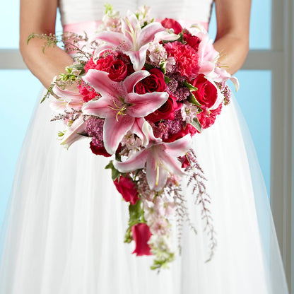 Lily & Rose Bouquet –  Flowers By Us, Grand Forks ND