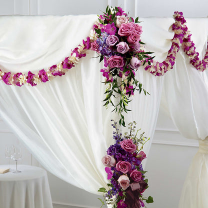 Color & Light Chuppah Decor –  Flowers By Us, Grand Forks ND