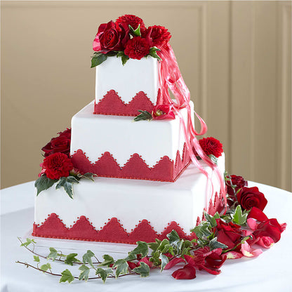 Forever Happiness Cake Decor –  Flowers By Us, Grand Forks ND